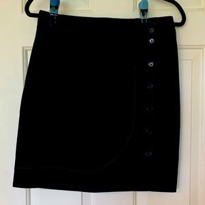Black Zac Posen Mini Skirt